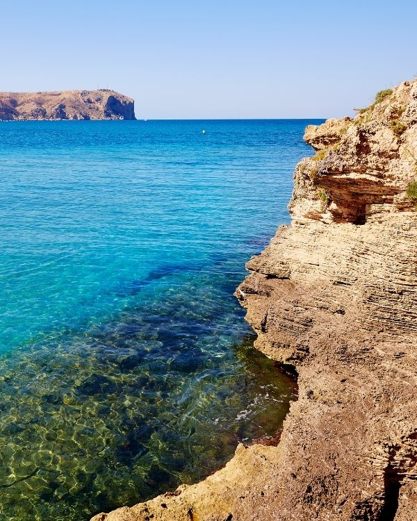 Kayak tour along the coast of Dénia