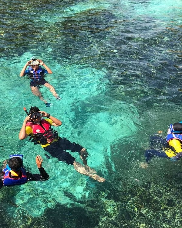 Schnorcheln und kristallklares Wasser in Jávea
